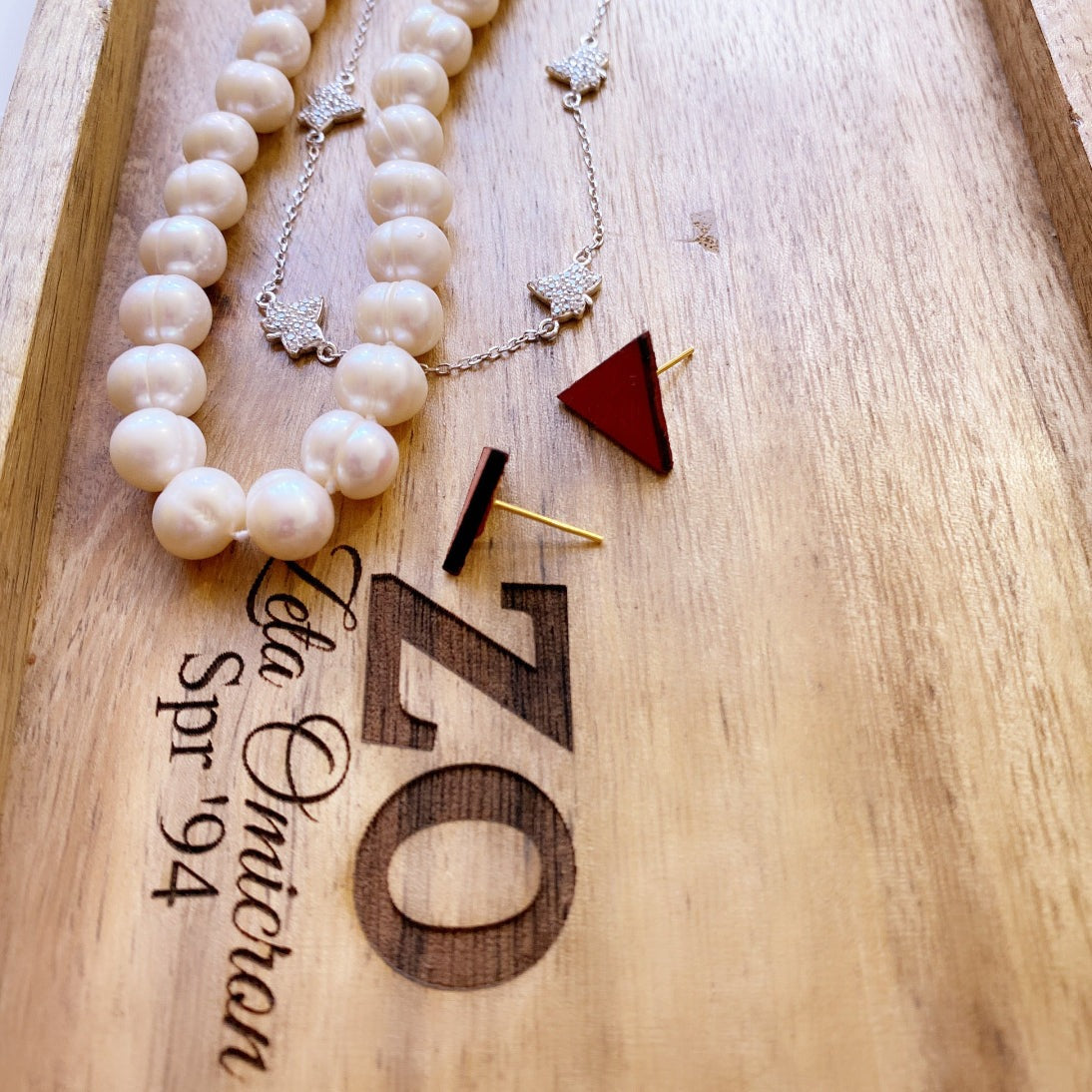 Personalized Wooden Jewelry Tray