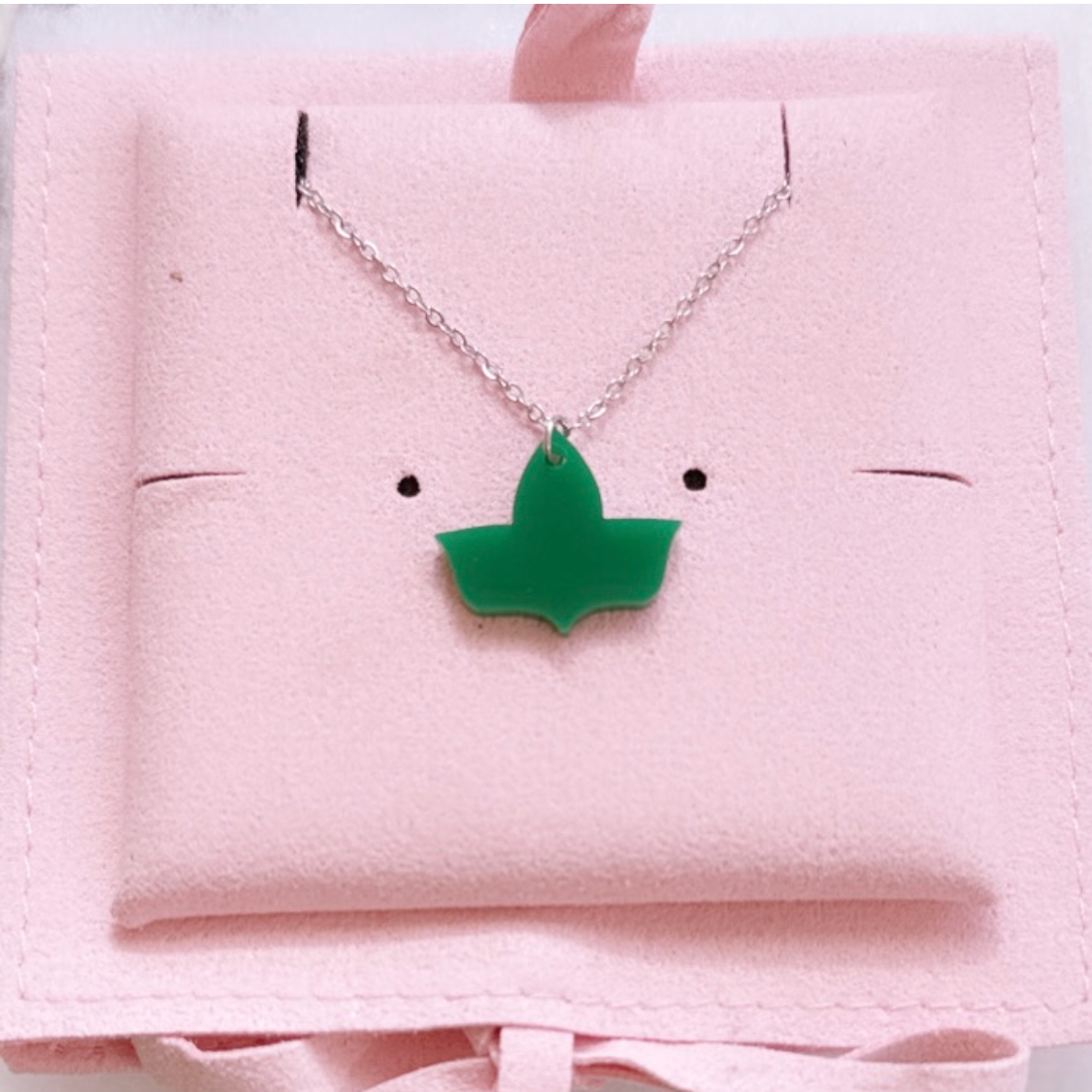 Ivy Charmed necklace for Alpha Kappa Alpha Sorority Inc. 