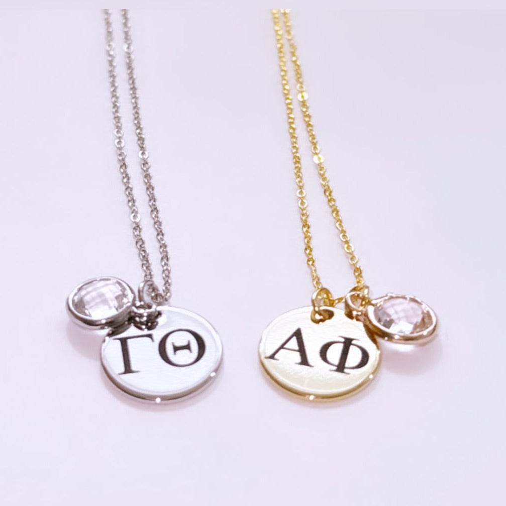 Stainless Steel Charmed Necklace