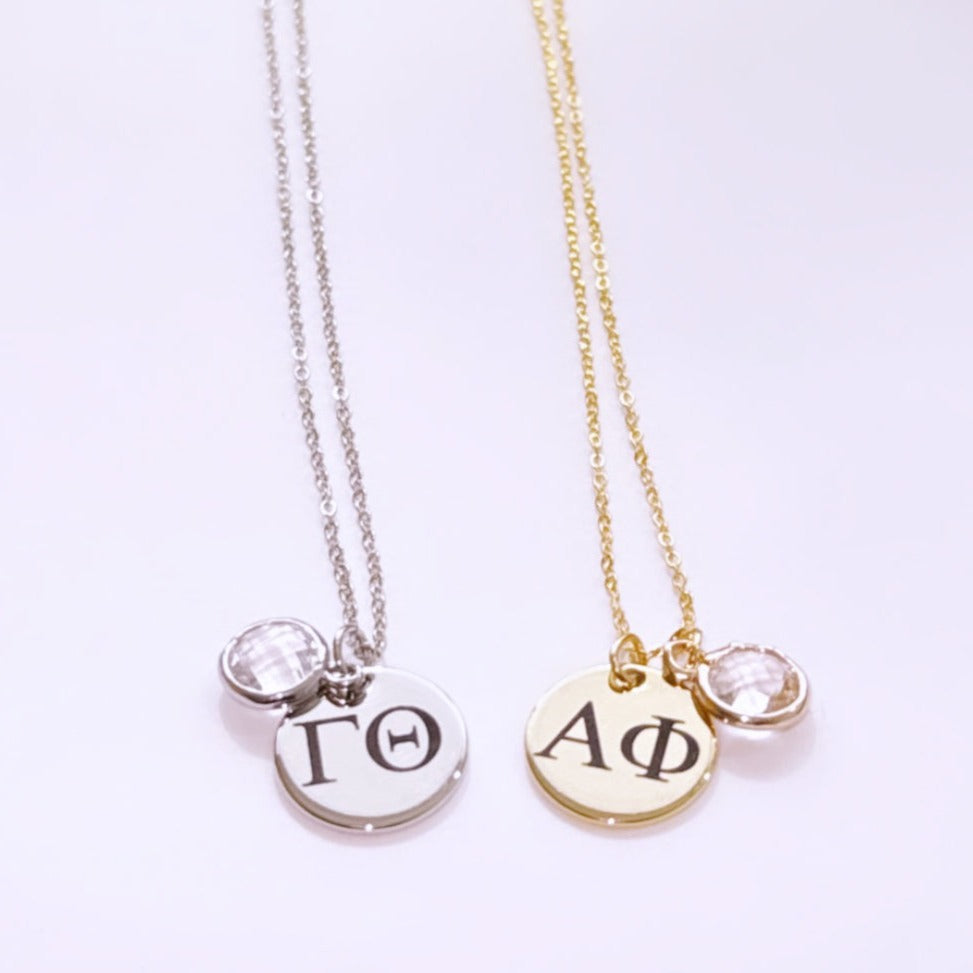 personalized necklace for Sorority Girls